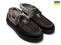 Тапочки Rai Shoes У5 чорний в магазине Фонтан Обуви