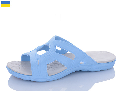 Шлепанцы Inblu Баришня блакитний в магазине Фонтан Обуви