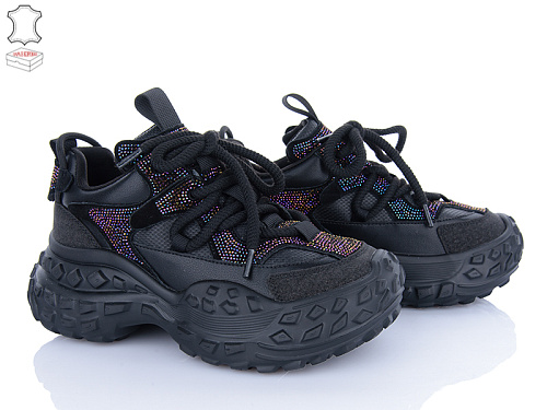 Кроссовки S.Sofi.S BA1001-1 black в магазине Фонтан Обуви