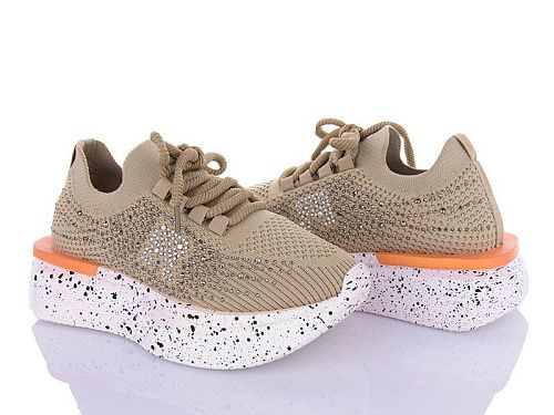 Кроссовки Violeta 197-180 khaki в магазине Фонтан Обуви