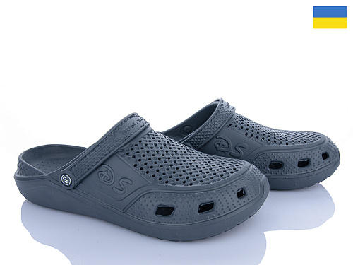 Кроксы Vladimir DS Сабо 6 т.сірий в магазине Фонтан Обуви