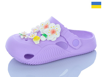 Кроксы Dago Даго Д330 лаванда в магазине Фонтан Обуви