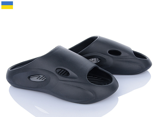 Шлепанцы Vladimir DS П44 чорний в магазине Фонтан Обуви