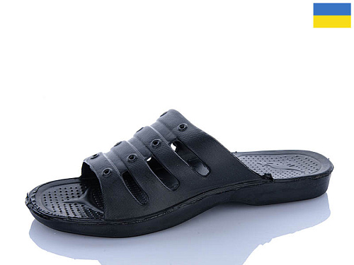 Шлепанцы Sanlin2 TLT3839 еко-чорний в магазине Фонтан Обуви