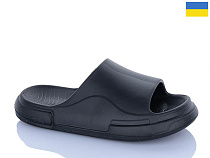 Шлепанцы Progress 07 чорний в магазине Фонтан Обуви
