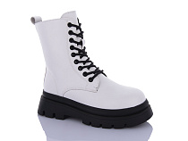 Ботинки Qq Shoes 5230 white в магазине Фонтан Обуви
