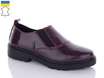 Туфли Світ Взуття HE10B бордовий в магазине Фонтан Обуви