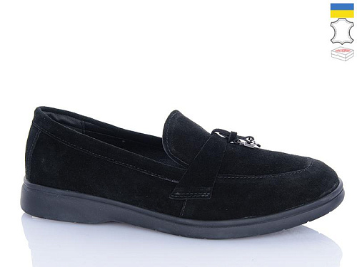 Туфли Sali A1-2 чорний з чор-п. в магазине Фонтан Обуви