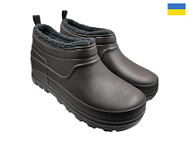 Галоши Rai Shoes 118 т.коричневий в магазине Фонтан Обуви
