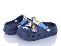 Кроксы Soylu KR05 navy в магазине Фонтан Обуви