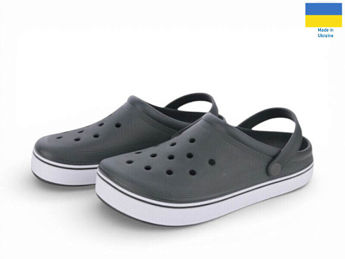 Кроксы Rai Shoes 523 хакі в магазине Фонтан Обуви