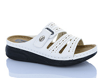 Шлепанцы Sali One 811 білий в магазине Фонтан Обуви