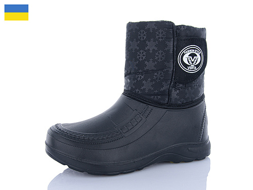 Сапоги M&L Alex13 ABM26 чорний в магазине Фонтан Обуви