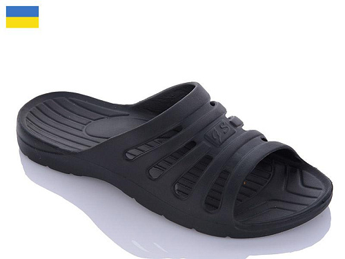 Шлепанцы Demur DS104A чорний в магазине Фонтан Обуви