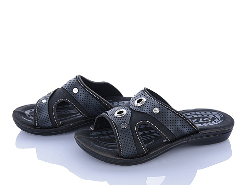 Шлепанцы Shoesviento STAP чорний в магазине Фонтан Обуви