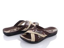 Шлепанцы Demur TRK 008 коричневий в магазине Фонтан Обуви