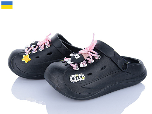 Кроксы Golden Lion 160 чорний в магазине Фонтан Обуви