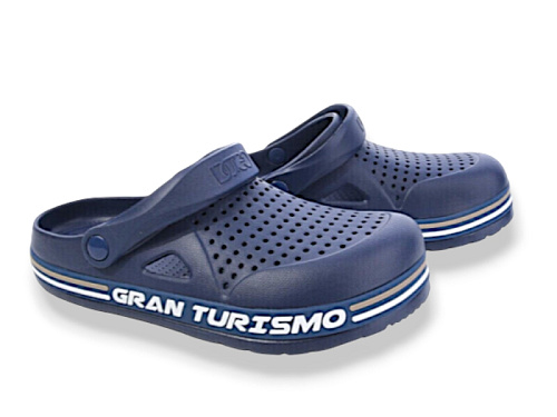 Кроксы Slipers 521 т.синій в магазине Фонтан Обуви