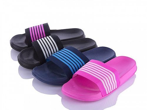 Шлепанцы No Brand 8919B Super mix в магазине Фонтан Обуви