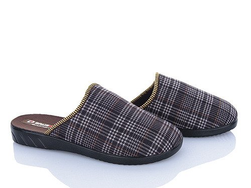 Тапочки Soylu GE384 коричневий в магазине Фонтан Обуви