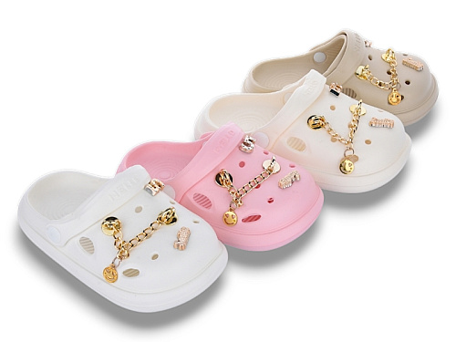 Кроксы Deshman 20619 mix в магазине Фонтан Обуви