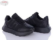 Кроссовки Ailaifa 2391 all black піна в магазине Фонтан Обуви