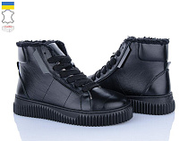 Viscala2 27405-1-1 чорний шкіра в магазине Фонтан Обуви