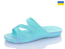 Шлепанцы Успіх Olimp L101 бірюзовий в магазине Фонтан Обуви