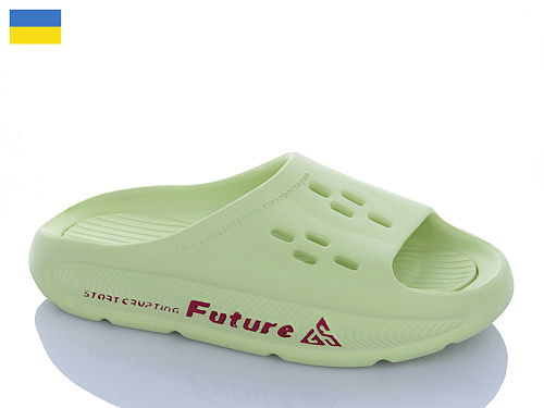 Шлепанцы Progress DS72 св.зелений в магазине Фонтан Обуви