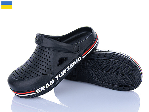 Кроксы Roks 521 чорний в магазине Фонтан Обуви