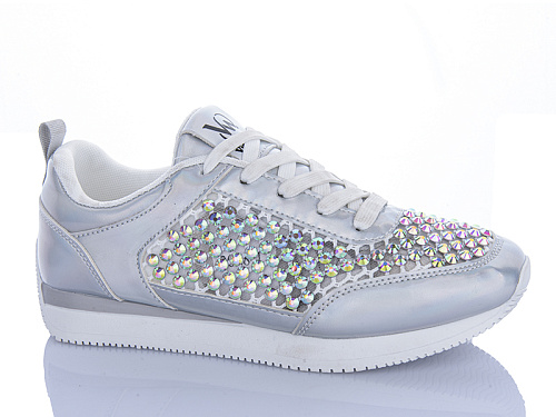 Кроссовки Violeta 2028-12 silver в магазине Фонтан Обуви