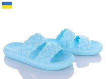 Шлепанцы Malibu DSL64 св.бірюзовий в магазине Фонтан Обуви