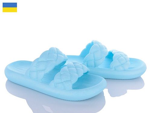 Шлепанцы Malibu DSL64 св.бірюзовий в магазине Фонтан Обуви