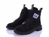 Ботинки Violeta 197-53 black z в магазине Фонтан Обуви