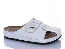 Шлепанцы Sali One 10-17 білий в магазине Фонтан Обуви