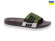 Шлепанцы Rai Shoes M209 хакі в магазине Фонтан Обуви