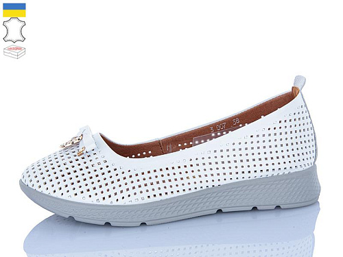 Туфли Sali 007-1 білий сір-п. в магазине Фонтан Обуви