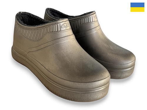 Галоши Rai Shoes BM36 графіт в магазине Фонтан Обуви