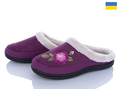 Тапочки Golden Lion T01 фіолетовий в магазине Фонтан Обуви