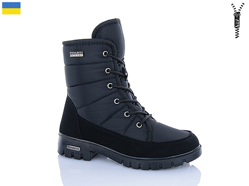 Ботинки Aba 3406 чорний в магазине Фонтан Обуви