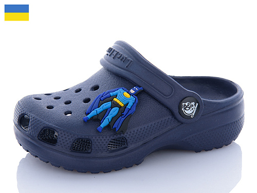 Кроксы Luckline 3001-222 Джибітси асорті в магазине Фонтан Обуви