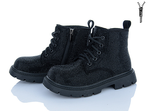 Ботинки Clibee A8631 black в магазине Фонтан Обуви