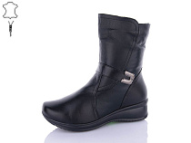 Ботинки Qq Shoes 729 black в магазине Фонтан Обуви