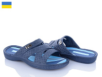 Шлепанцы Golden Lion E229 синій в магазине Фонтан Обуви