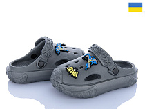 Кроксы Golden Lion 1300 сірий в магазине Фонтан Обуви