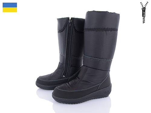 Сапоги Favorit 501 чорний в магазине Фонтан Обуви