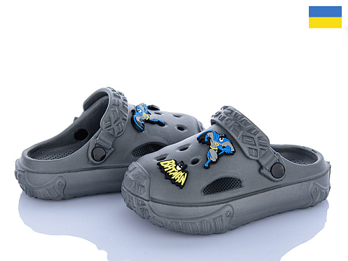 Кроксы Golden Lion 1300 сірий в магазине Фонтан Обуви