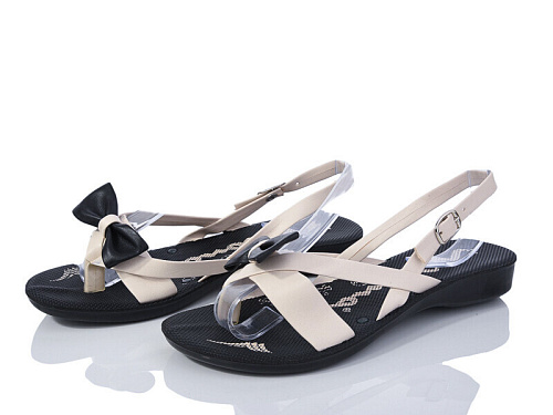 Босоножки Gurkem 2024-041 бежевий в магазине Фонтан Обуви