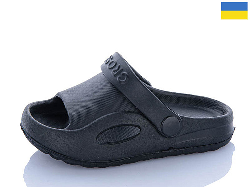 Кроксы Sanlin2 H8 чорний в магазине Фонтан Обуви