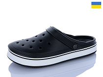 Кроксы M&L Alex13 B16 чорний в магазине Фонтан Обуви